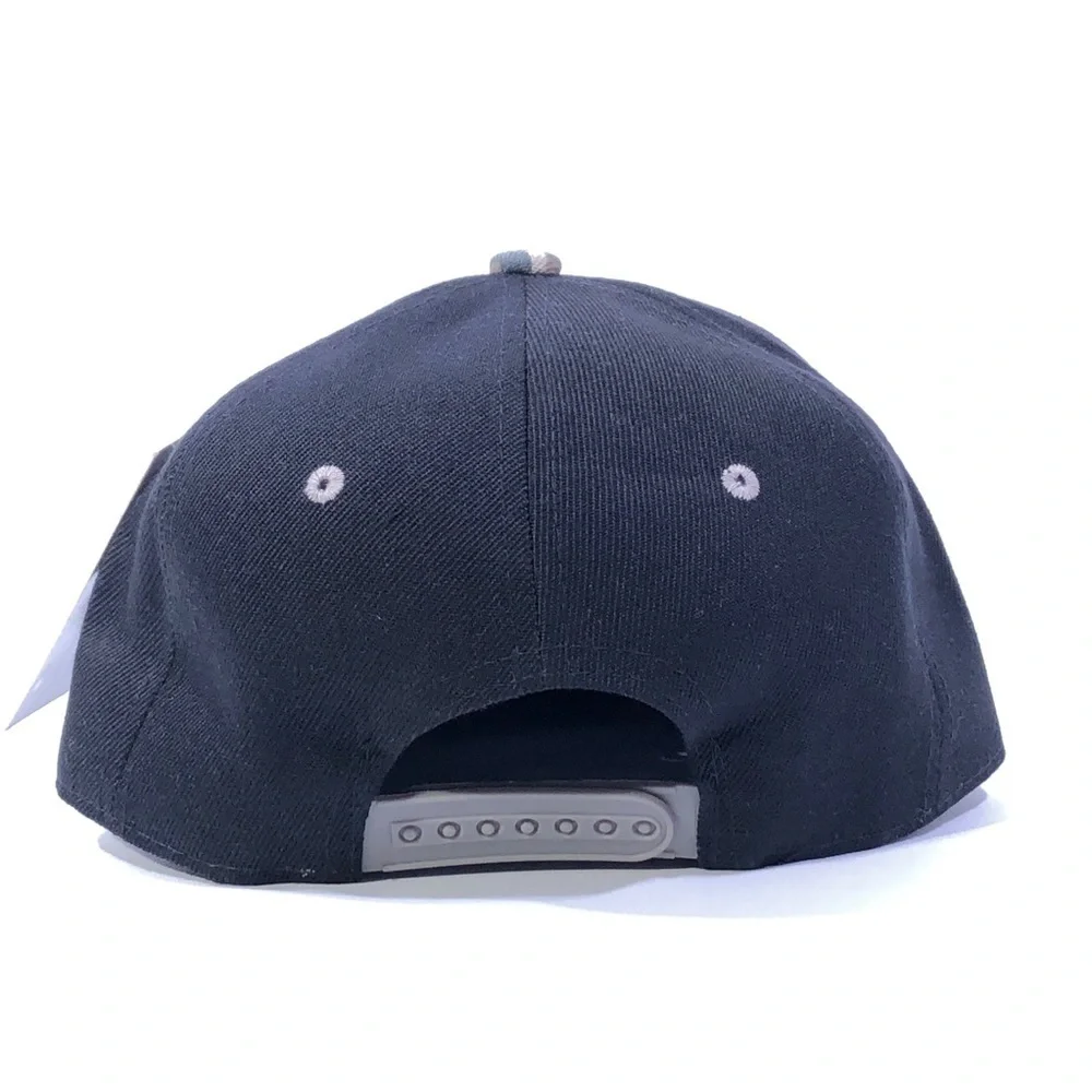 Mens California Republic Grizzly Bear Embroidered SnapBack Baseball Cap Hat